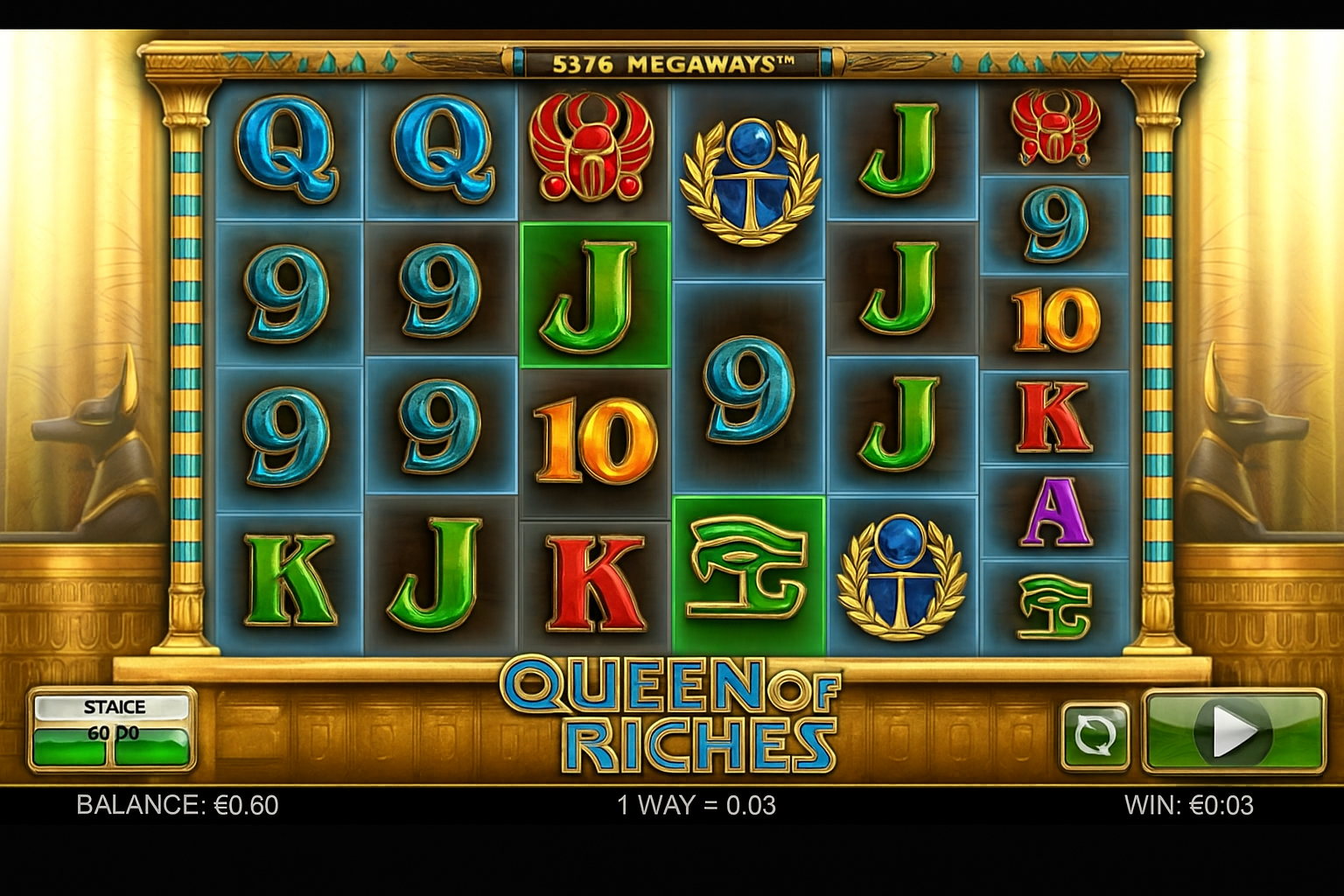 Queen of Riches gameplay